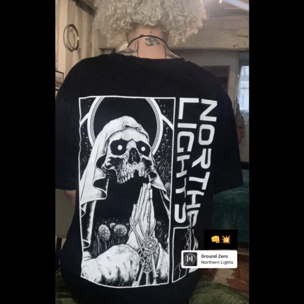 Tee-shirt "Skull" Northern Lights – Image 3